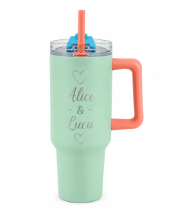 Tazza Thermos Menta Personalizzata