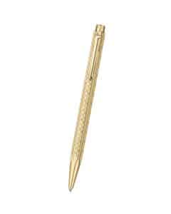 CARAN D'ACHE Penna a sfera Ecridor Damier Oro personalizzabile