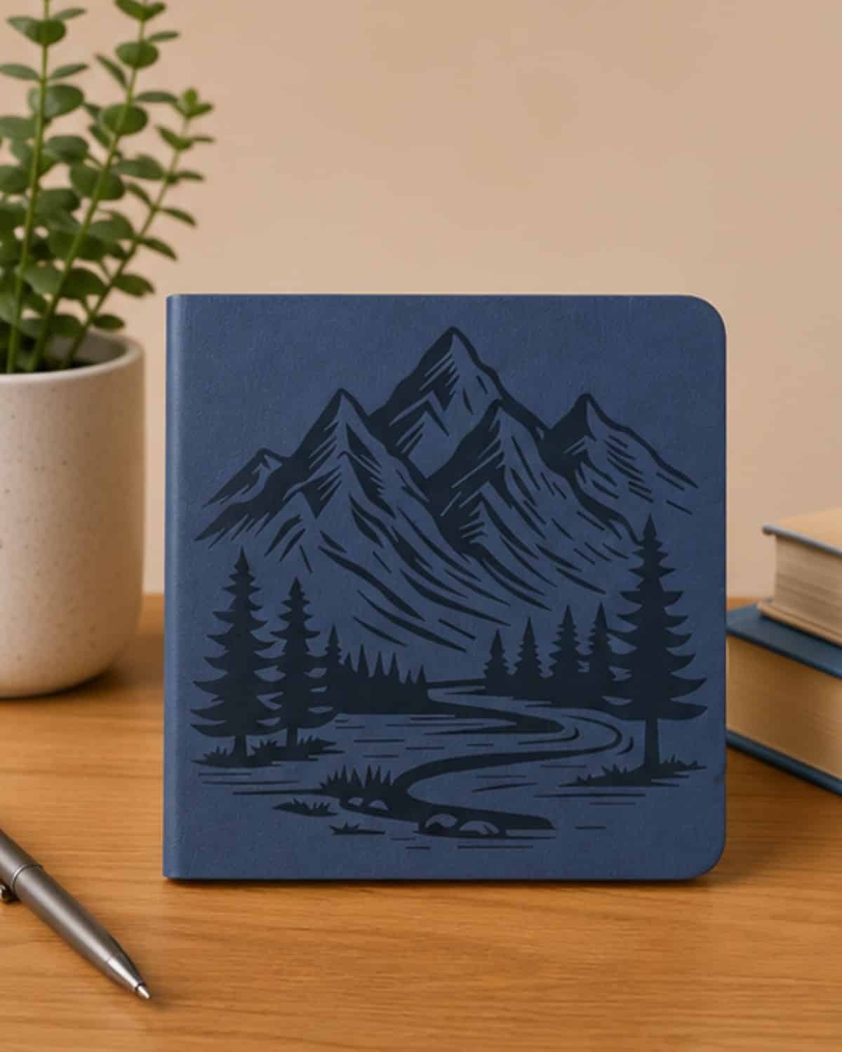 TALENS Sketchbook 12x12cm blu scuro personalizzato