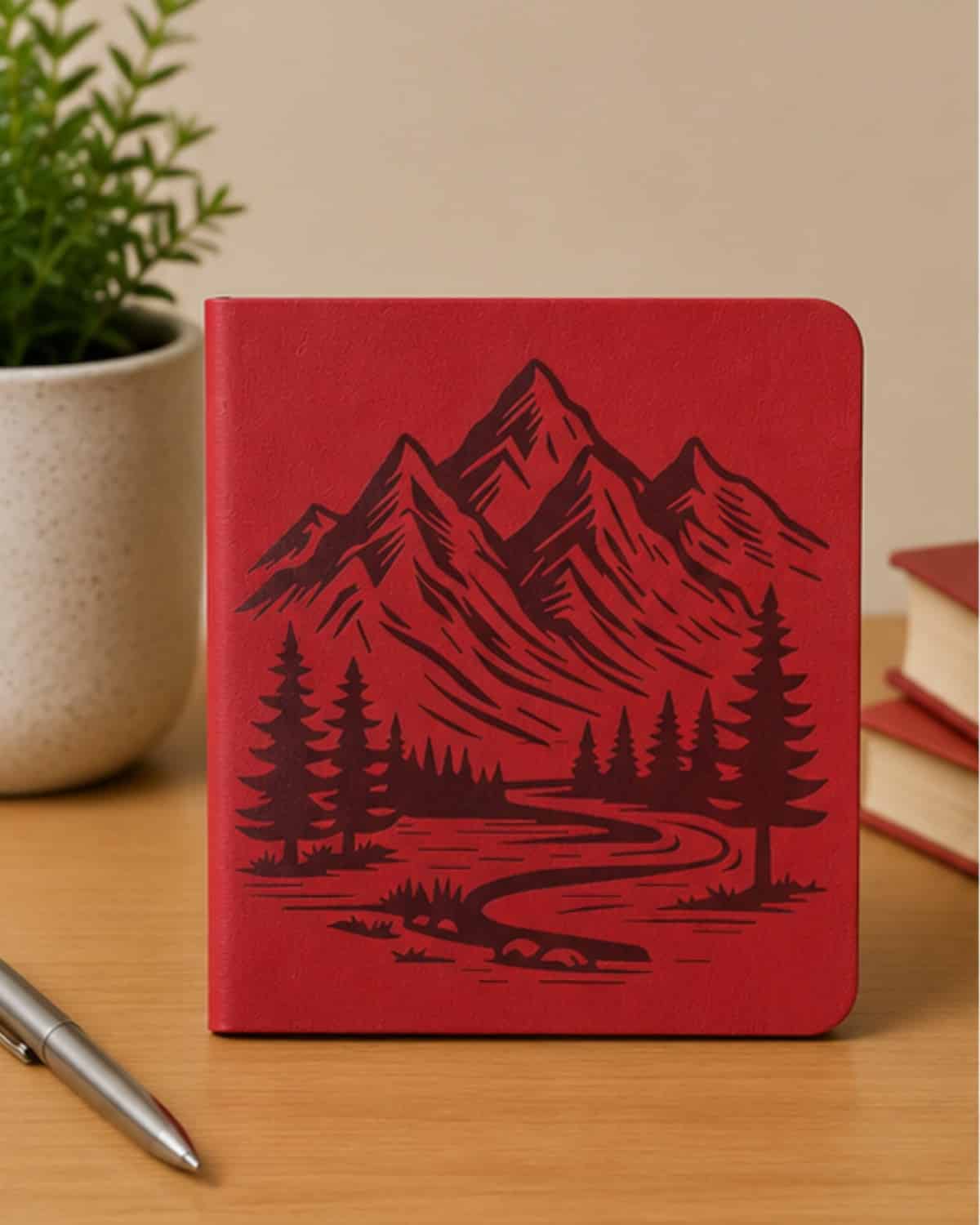 TALENS Sketchbook 12x12cm rosso personalizzato