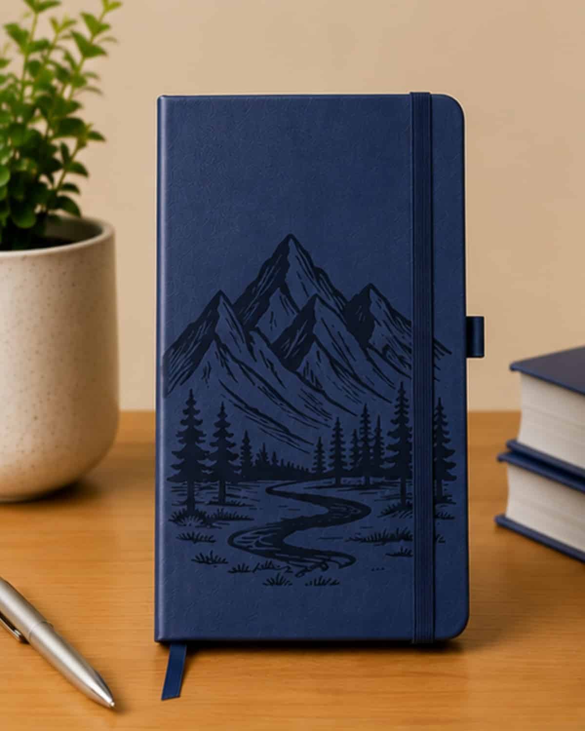 TALENS Sketchbook 13x21cm blu scuro personalizzato