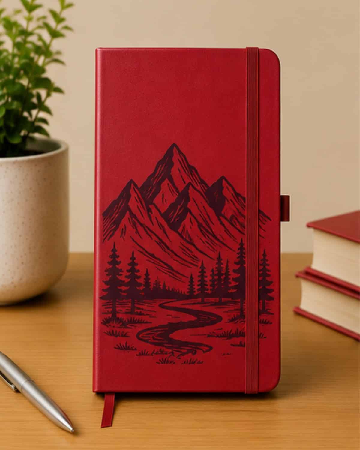 TALENS Sketchbook 13x21cm rosso personalizzato