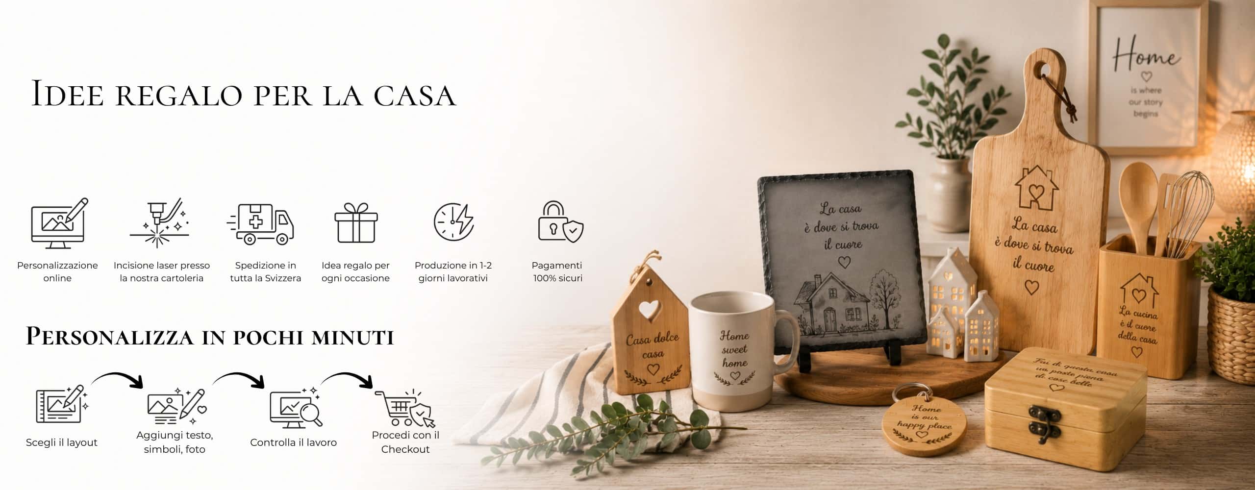 Banner della pagina Idee regalo per la casa
