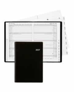 BIELLA Agenda Istanbul 2027 855612020027U 1M/2P nero ML 10.6x15.3cm