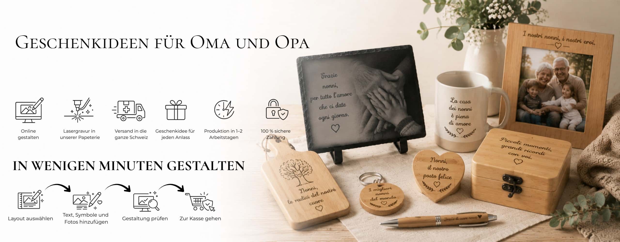 Geschenkideen für Oma und Opa