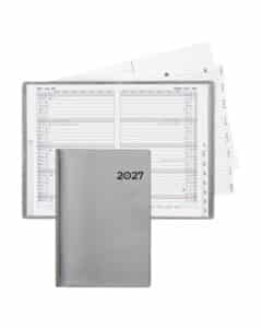 BIELLA Agenda Istanbul 2027 855612280027U 1M/2P silber ML 10.6x15.3cm