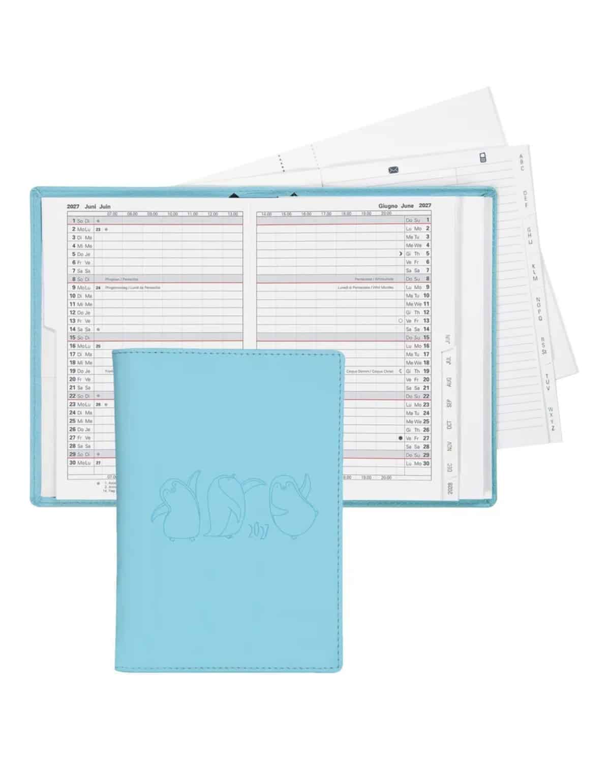 BIELLA Agenda Istanbul 2027 855715060027U 1M/2P blulight ML 10.6x15.3cm