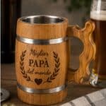 Boccale da birra in legno personalizzato