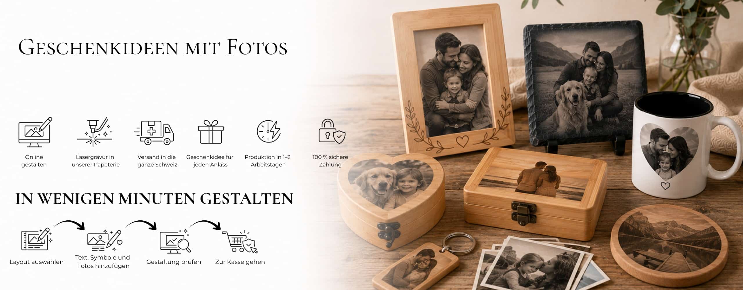 Geschenkideen mit Fotos