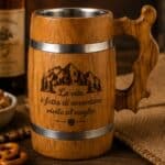 Boccale da birra in legno personalizzato