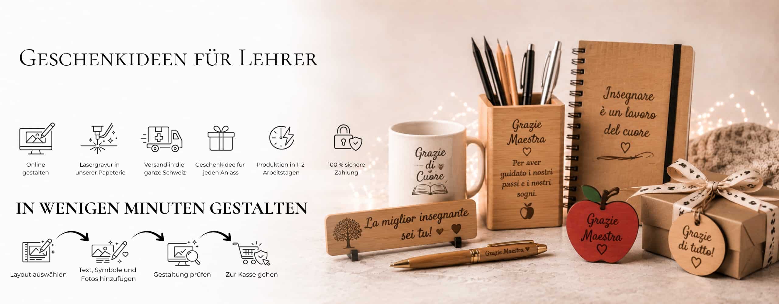 Geschenkideen für Lehrer