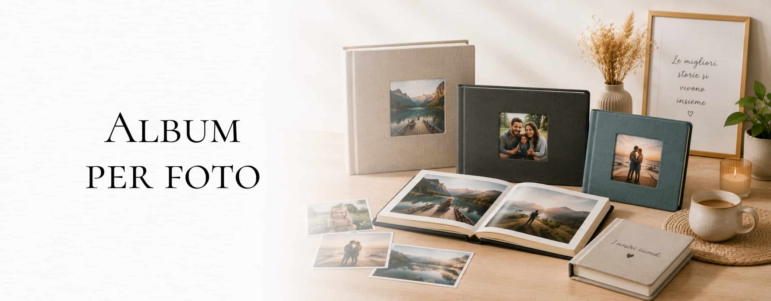 Banner pagina album per foto