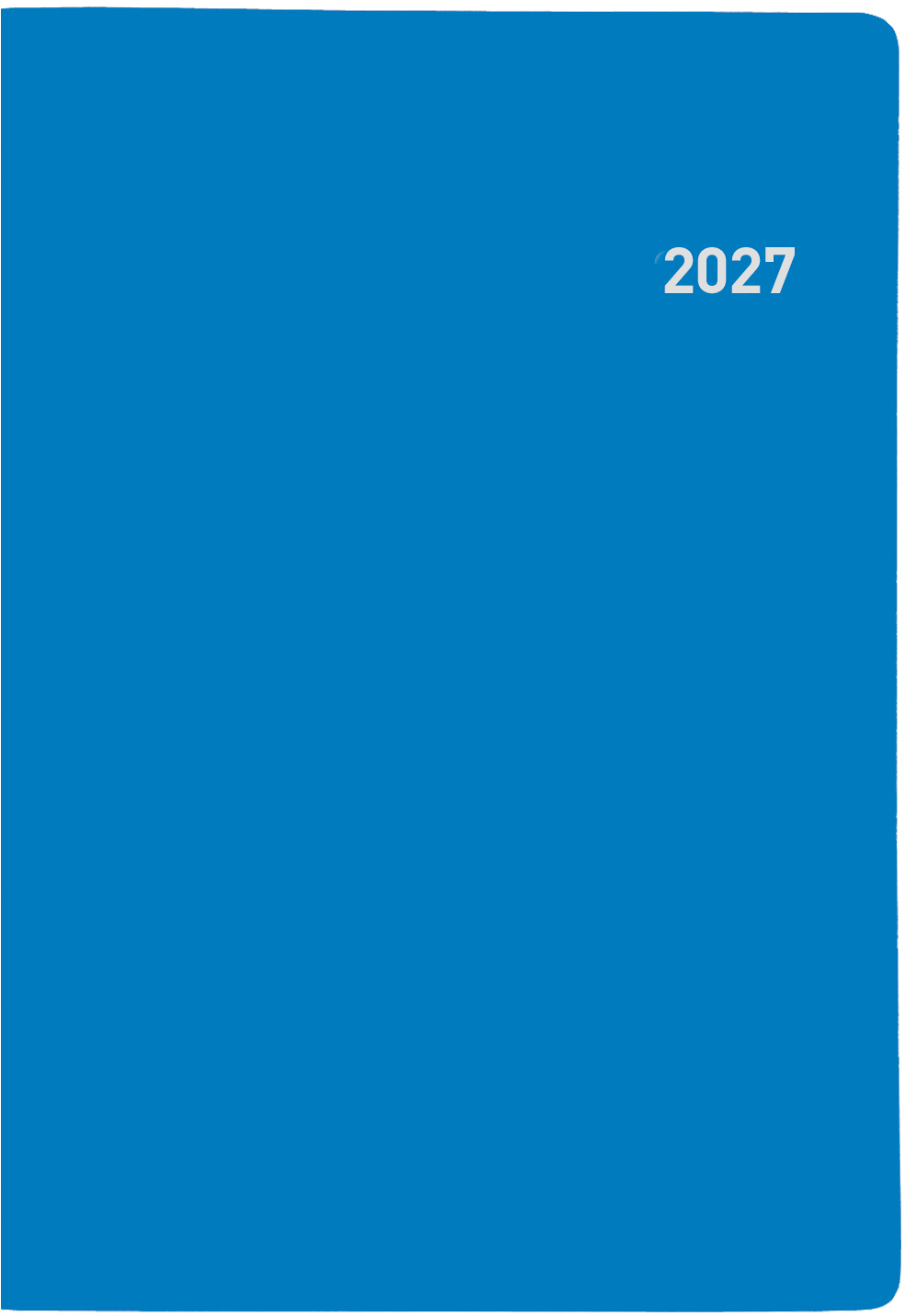 BIELLA Agenda Istanbul 2027 855612050027U 1M/2P blu ML 10.6x15.3cm