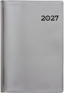 BIELLA Agenda Istanbul 2027 855612280027U 1M/2P silber ML 10.6x15.3cm