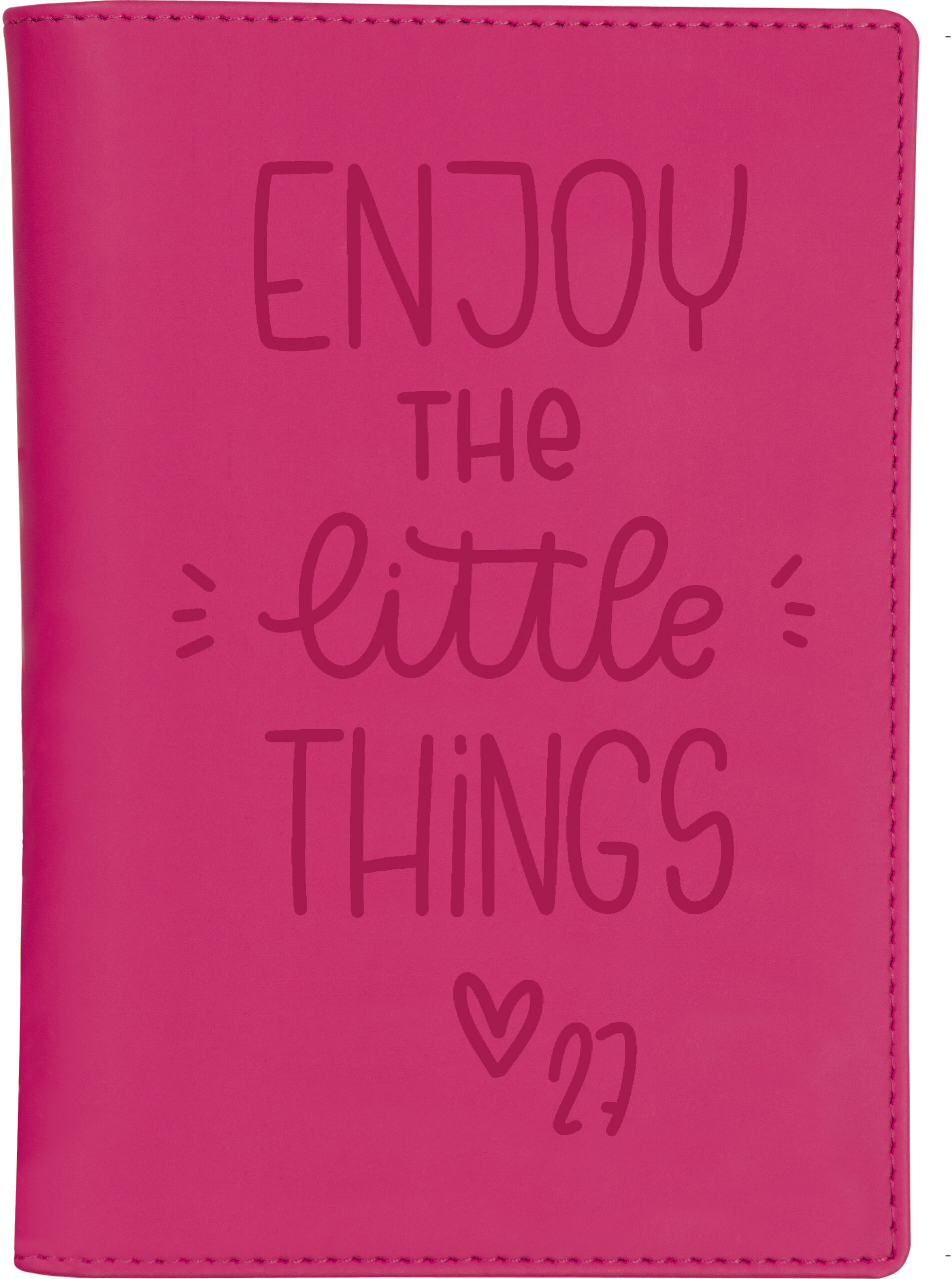 BIELLA Agenda Istanbul 2027 855715400027U 1M/2P rosa ML 10.6x15.3cm