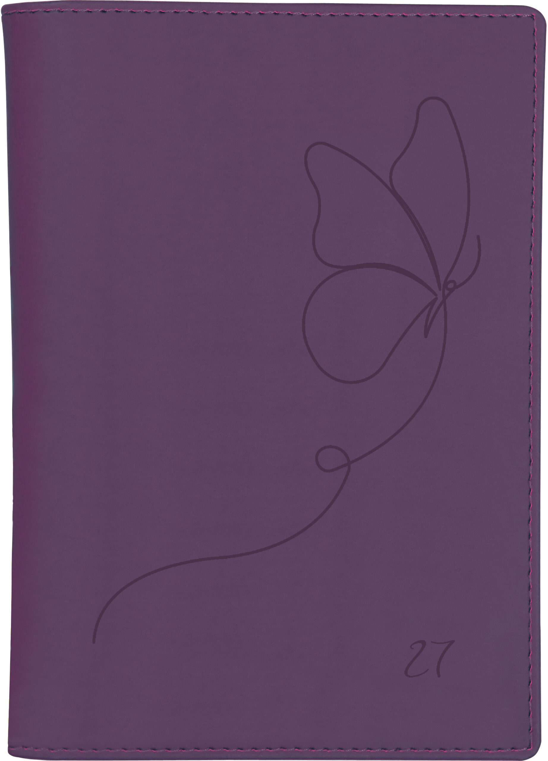 BIELLA Agenda Istanbul 2027 855715420027U 1M/2P violet ML 10.6x15.3cm