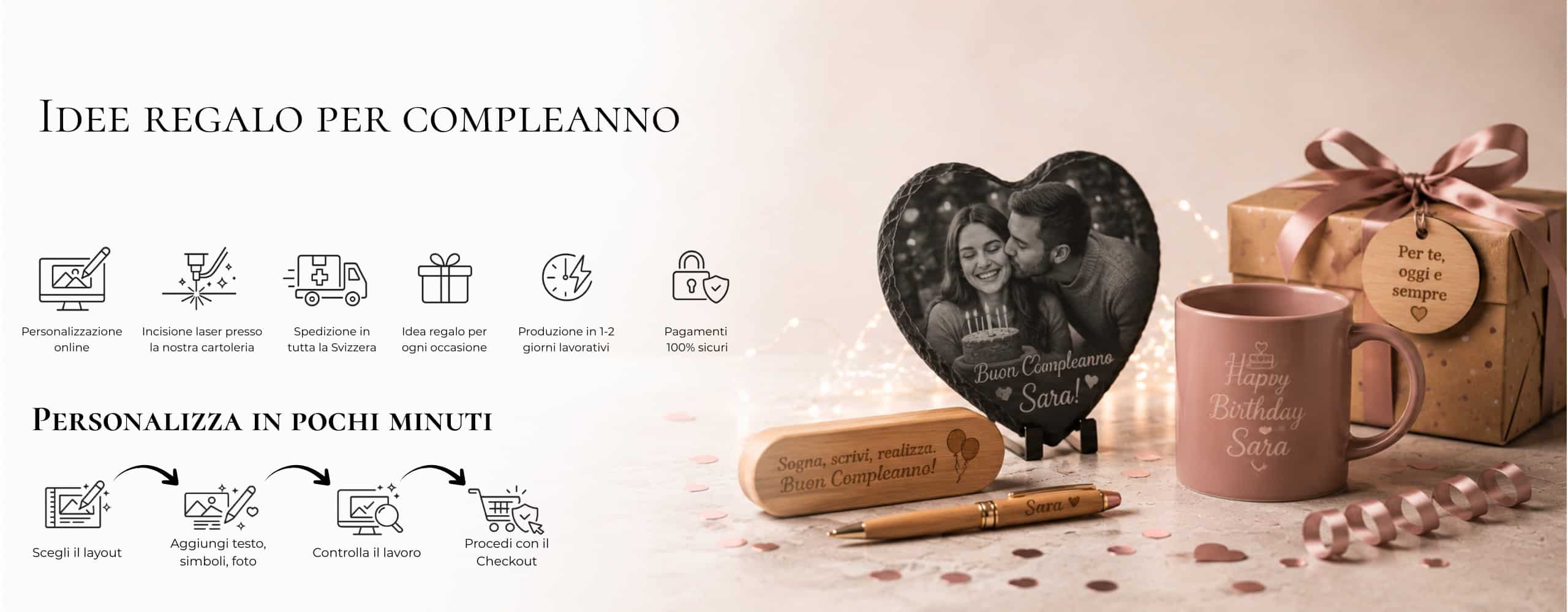Banner della pagina Idee regalo per compleanno