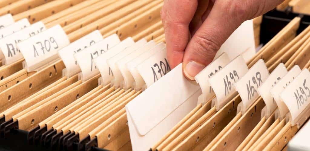 Archivio ordinato