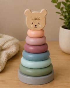 JABADABADO Torre impilabile Teddy personalizzata