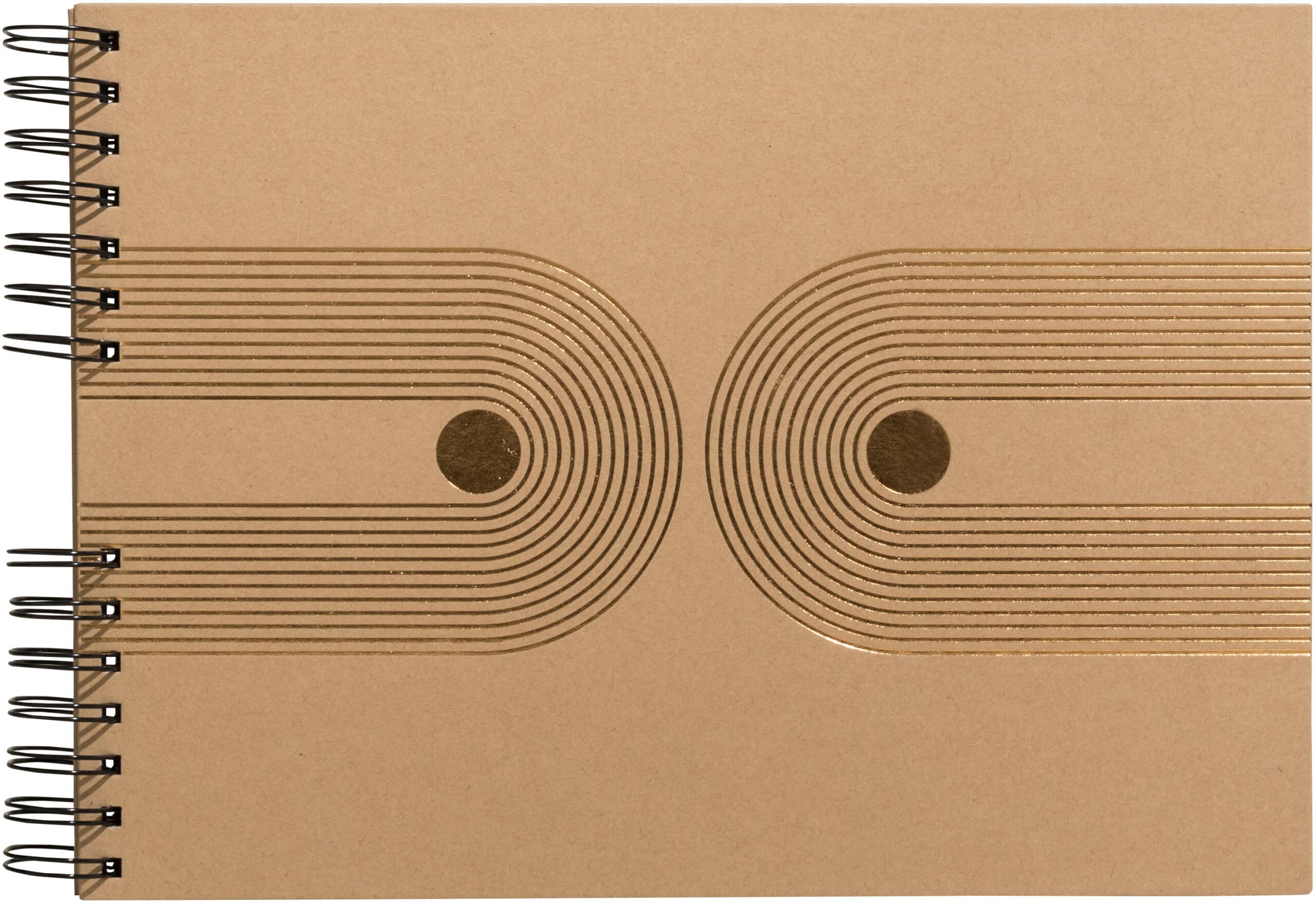 EXACOMPTA Album a spirale 32x22cm 16749E Kraft 50 pagine