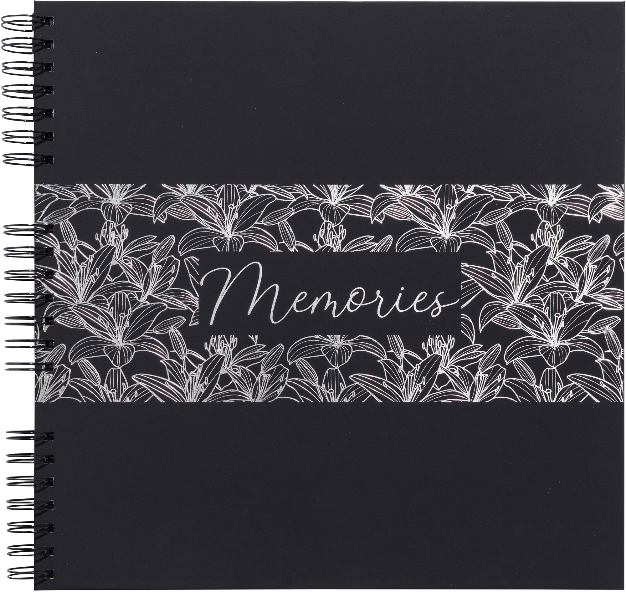 EXACOMPTA Album a spirale Titan 32x32cm 16793E Nero 60 pagine
