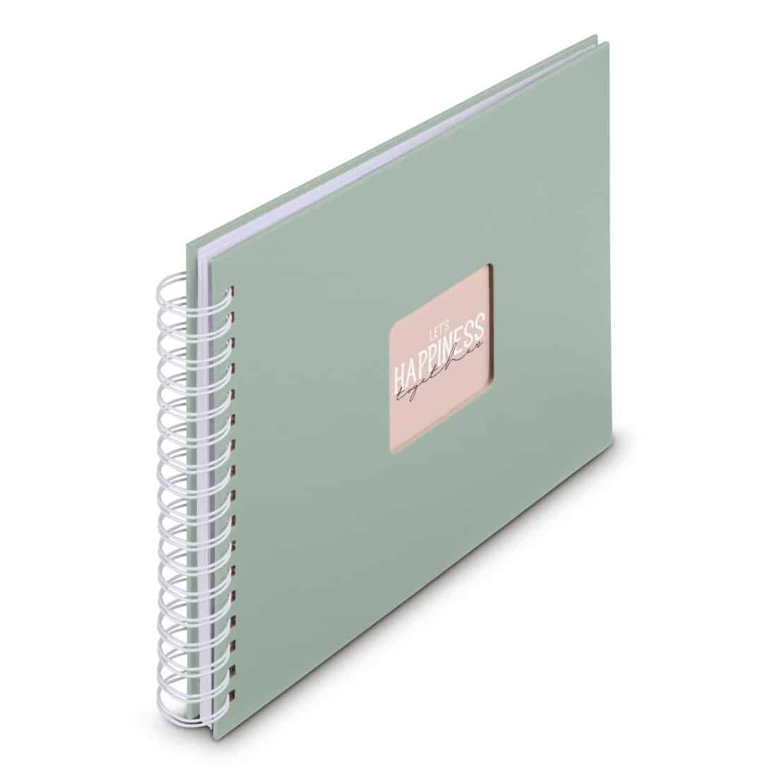 HAMA Album Fine Art 28x24cm 9867 salvia 25 pagine, bianco