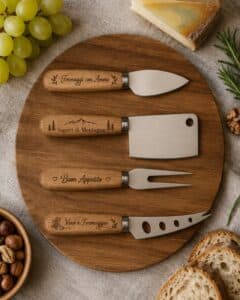 Set personalizzato coltelli per formaggi