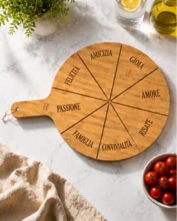 Tagliere per pizza personalizzato