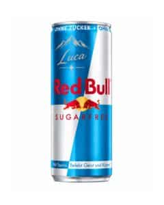 Red Bull Sugar Free Personalizzata